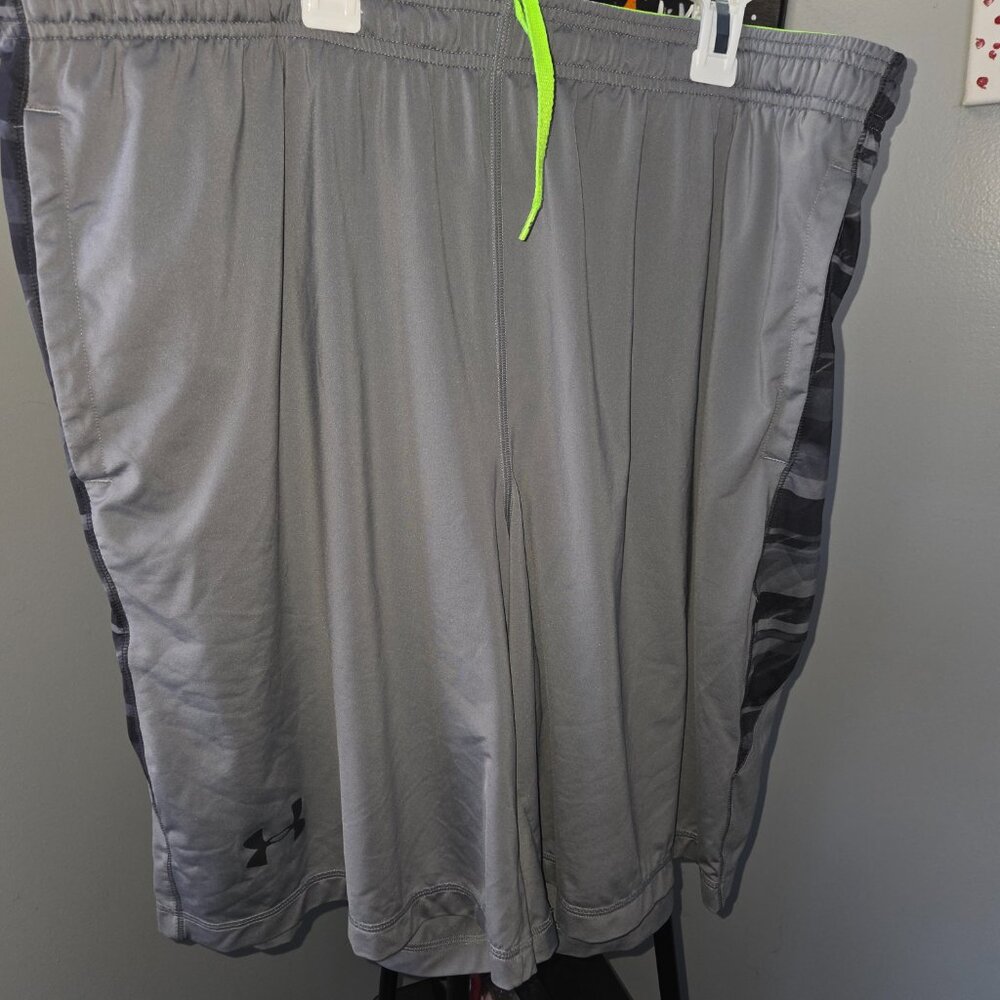 2x Under Armour Grey Basketball Shorts